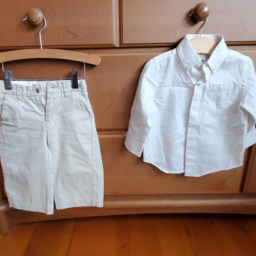 Janie and Jack 12-18 months pants set